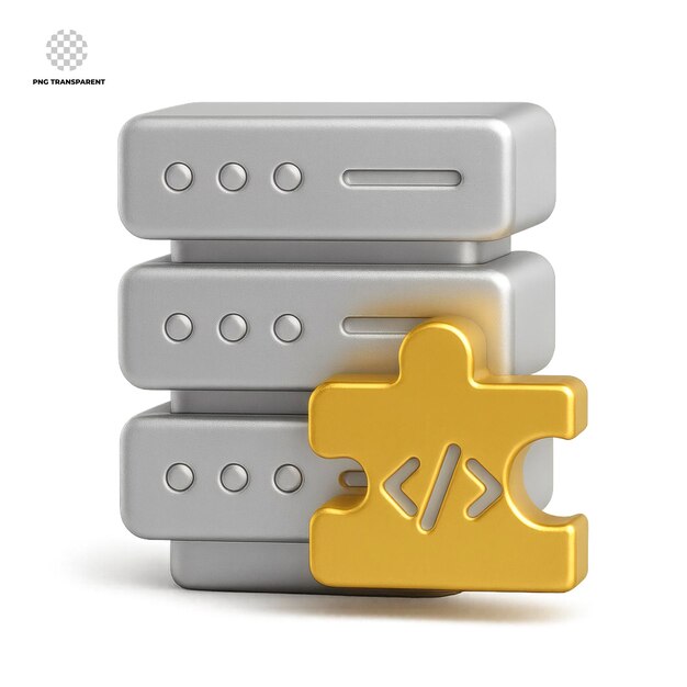 PSD server with code puzzle data integration and development