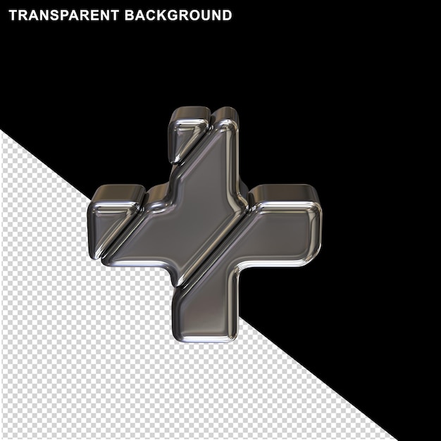PSD silver block symbol