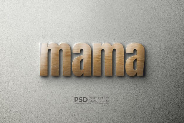 PSD simple elegant color text style effect