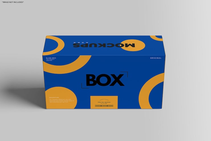 PSD slide box mockups