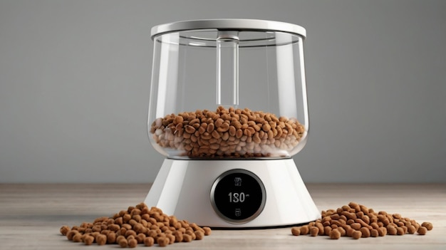 PSD smart digital pet feeder for convenient feeding