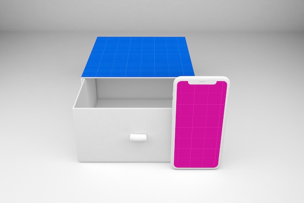 PSD smartphone and open box