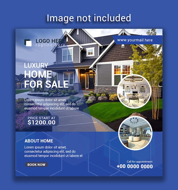 PSD social media post design