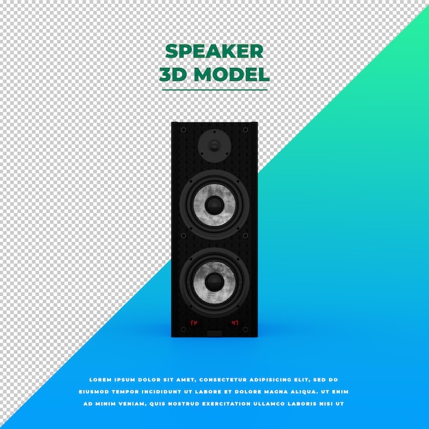 PSD speaker
