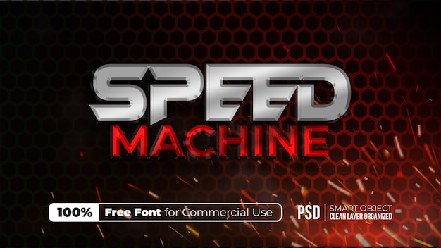 PSD speed machine title