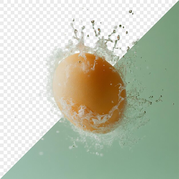 PSD a splash of water and an egg splash