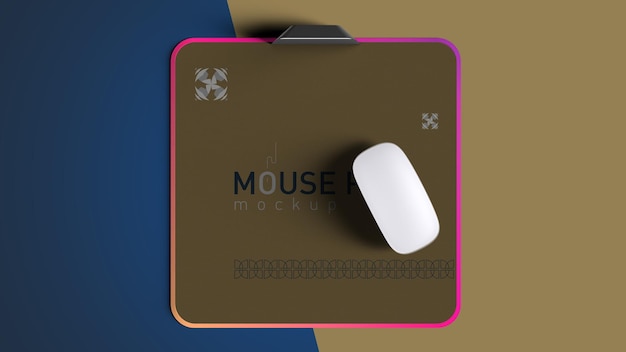 PSD square mouse pad psd mockup mouse pad mockup