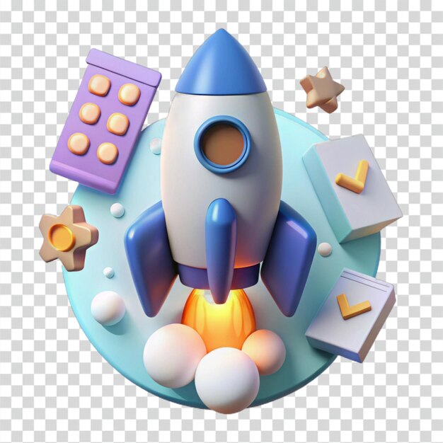 PSD startup rocket launch