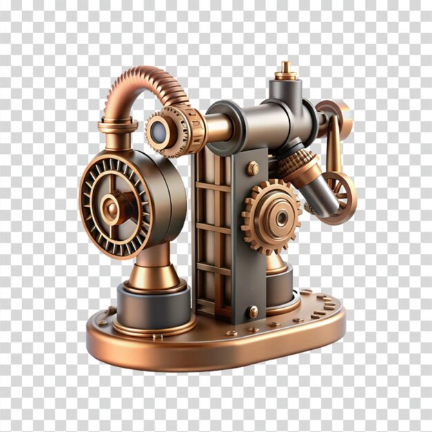 PSD steampunk telephone gadget