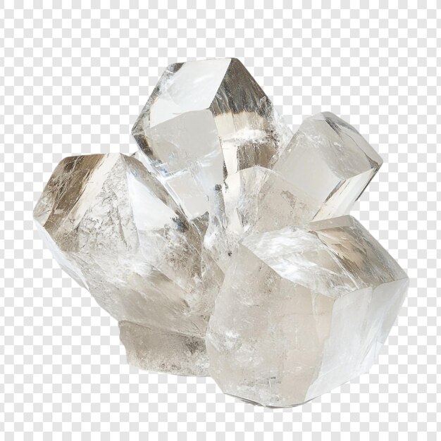 PSD stunning cluster of clear quartz crystals