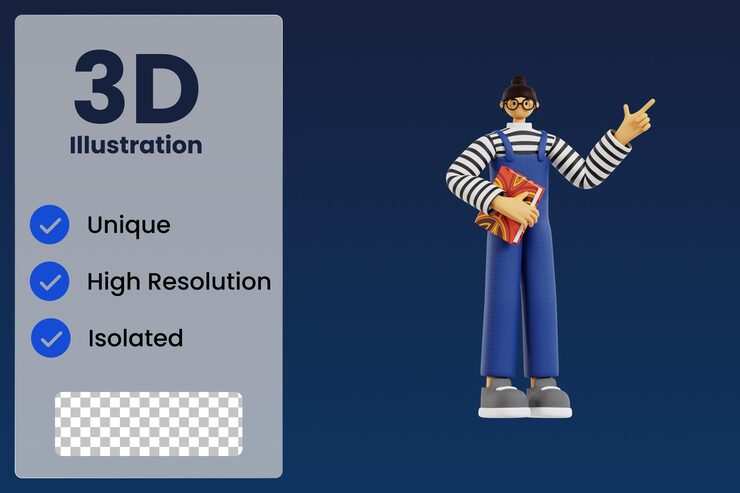 Teacher explaining using gestures