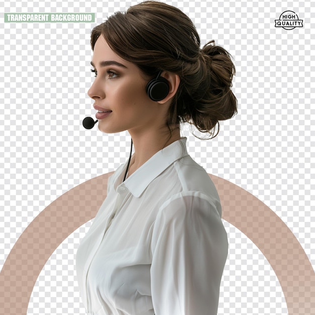 PSD tech support or technical support isolated on transparent background png