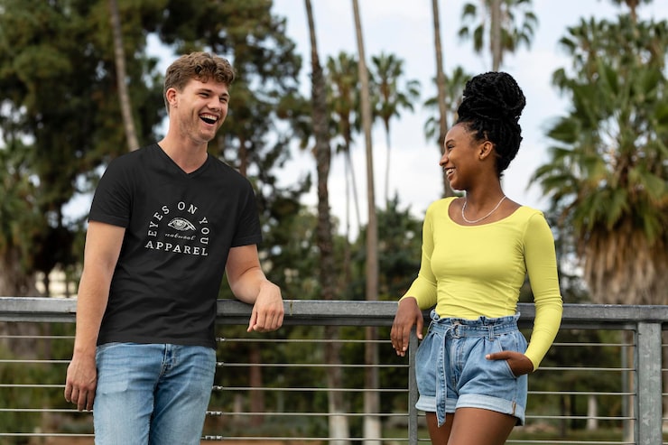 PSD tee mockups design psd summer casual wear fashion