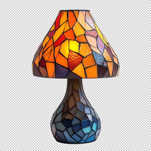 PSD tiffany style table lamp