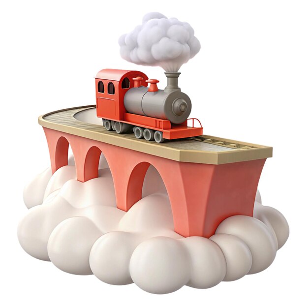 PSD a train with a train on the front and a train on the front