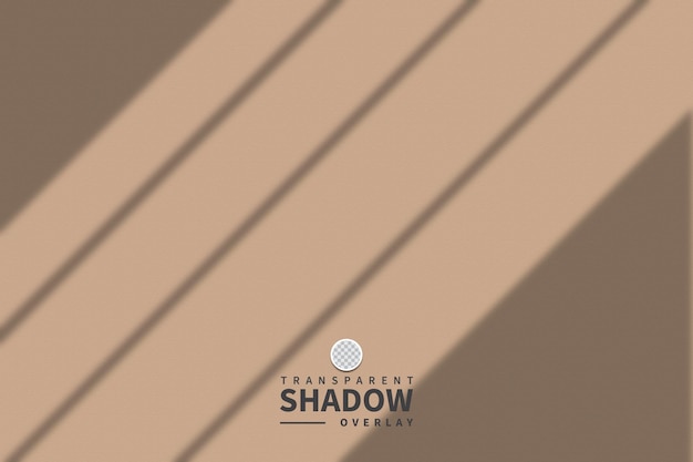 PSD transparent shadow overlay of window and curtain