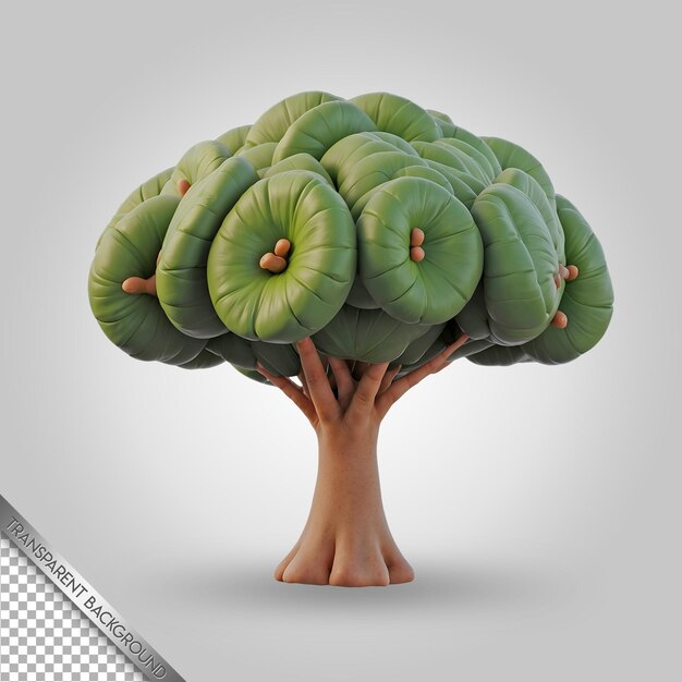 PSD a tree with a tree that has the word quot pompei quot on it