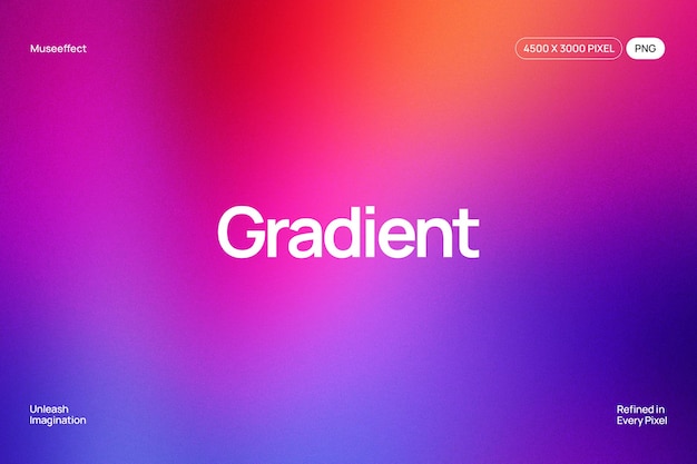 PSD vibrant gradient background with smooth color transitions