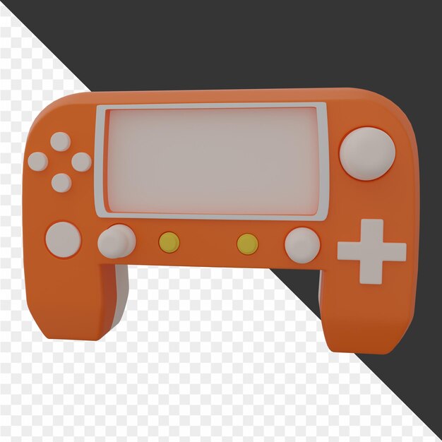 PSD a video game controller with a screen that says quot joy quot on the bottom