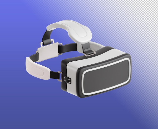 PSD vr glass 3d illustration