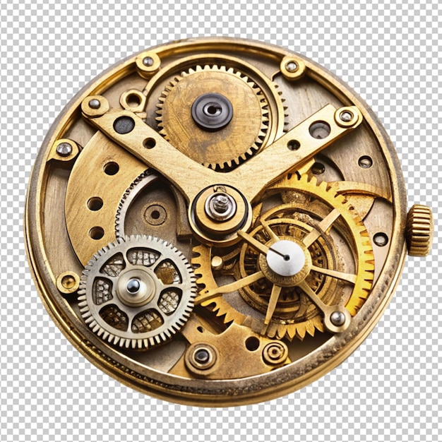 PSD watch mechanism brass