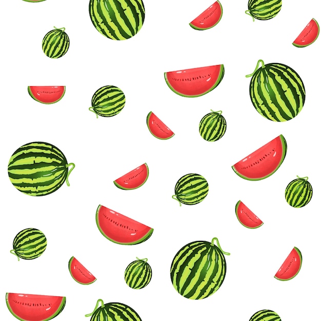PSD watermelon background pattern