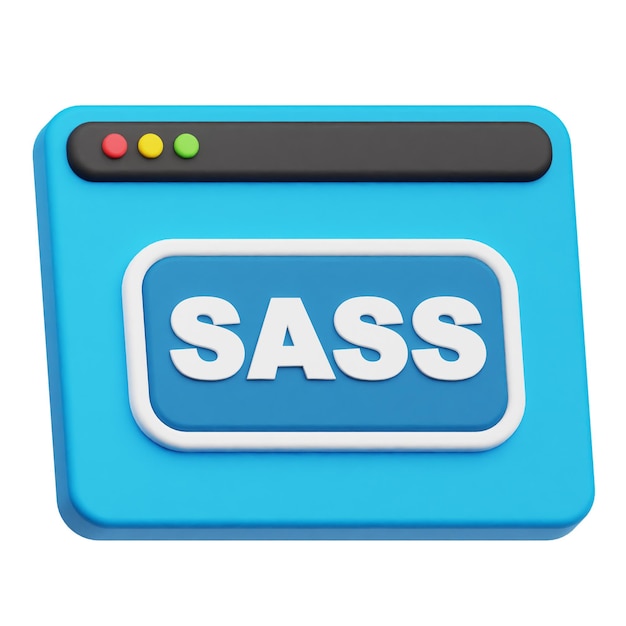 PSD website 3d icon isolated on the white background