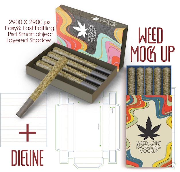 weed mock up