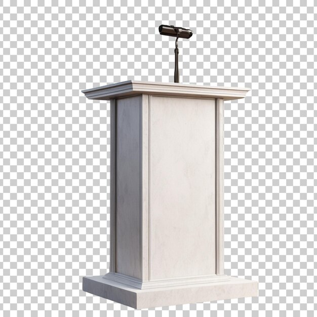 PSD a wooden column with a column on it