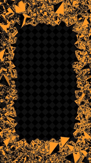 PSD the word on the black background