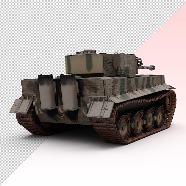 PSD world war two heavy war tank