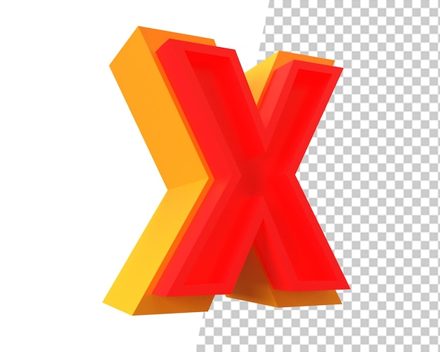 PSD wrong icon 3d delete red sign