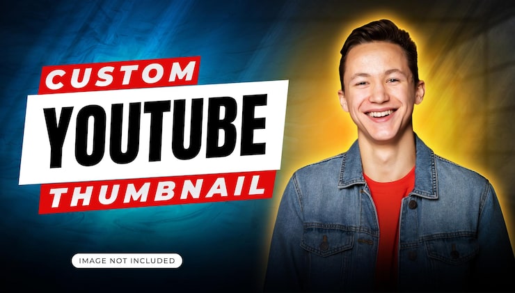 PSD youtube thumbnail game youtube thumbnail template