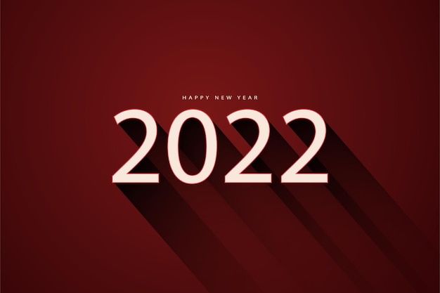 Vector 2022 new year background