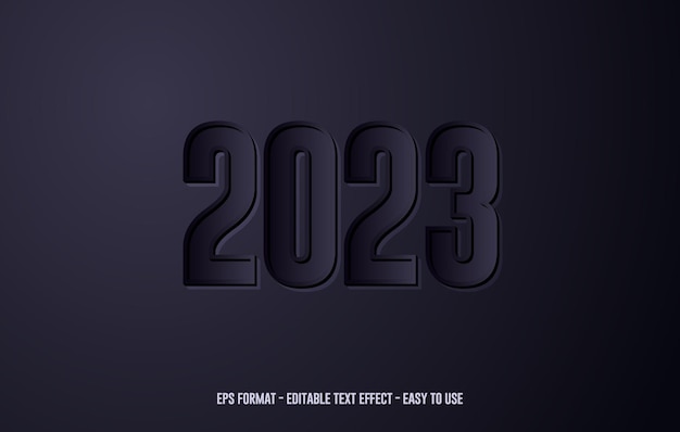 Vector 2023 editable 3d text effect, 3d text style, 3d font style, editable font effect