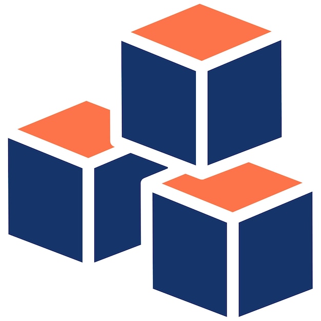 Vector 3d art vector illustration