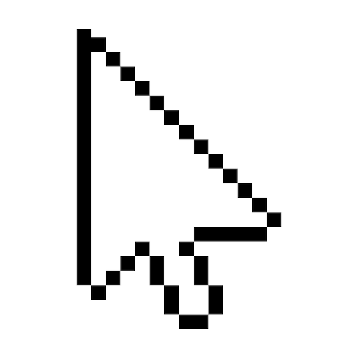 3D mouse cursor icon on transparent background modern threedimensional computer pointer symbol for digital navigation web design interfaces user interaction and technologyrelated visual content