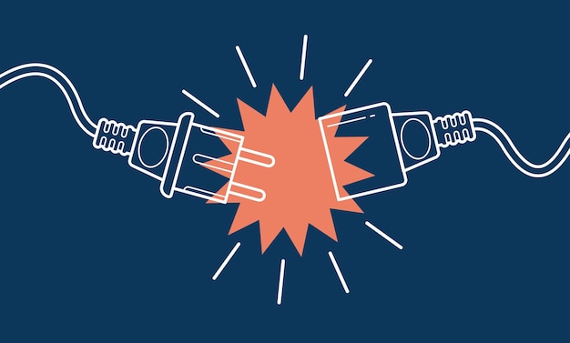 Vector 404 error disconnecting the electrical plug and socket