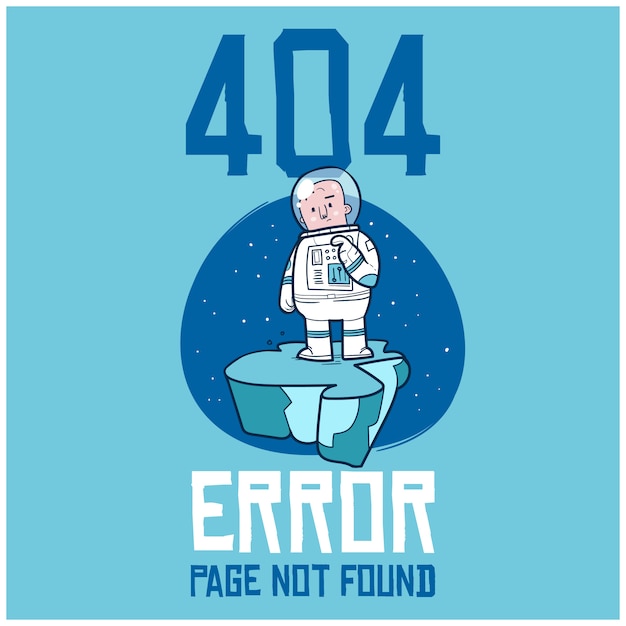 Vector 404 page not found error, a hand drawn  doodle illustration of internet connection problem .  