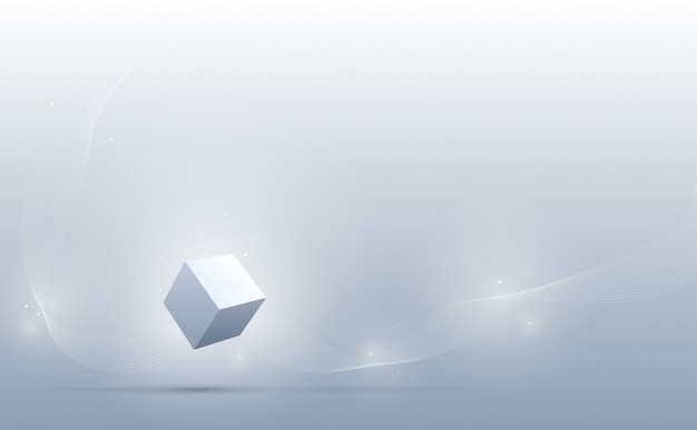 abstract 3d cubes background. science and technology background. abstract background. .