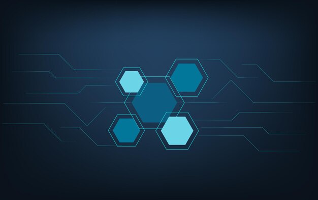 Vector abstract background technology background