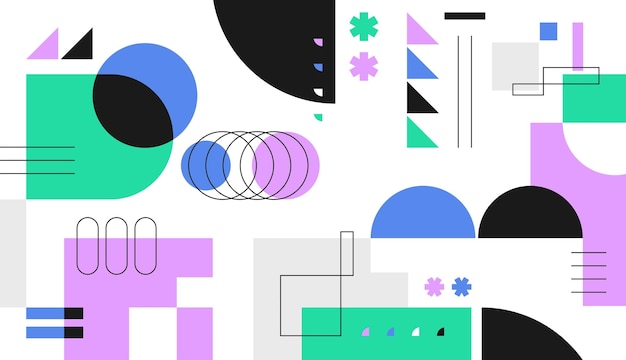 Vector abstract background vector design with cute color