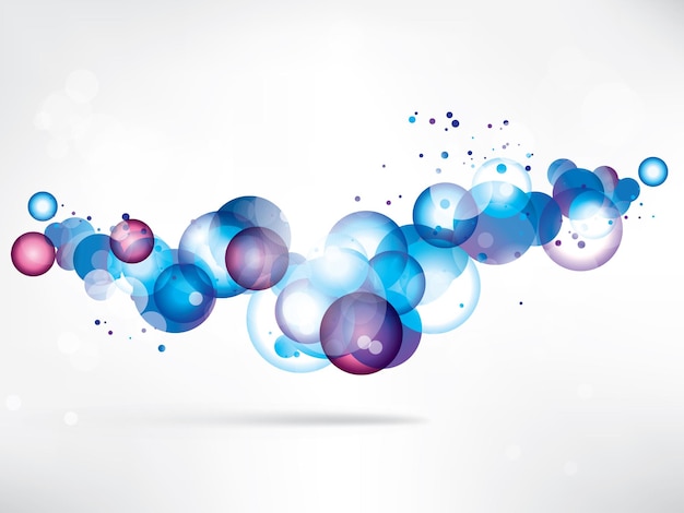 Vector abstract background with colored elements abstract vector illustration with background