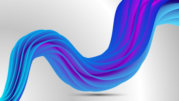 Vector abstract background with multicolored fluid element perfect design element for any use