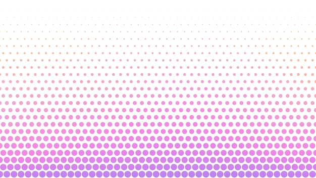 Vector abstract background with pattern of halftone dots