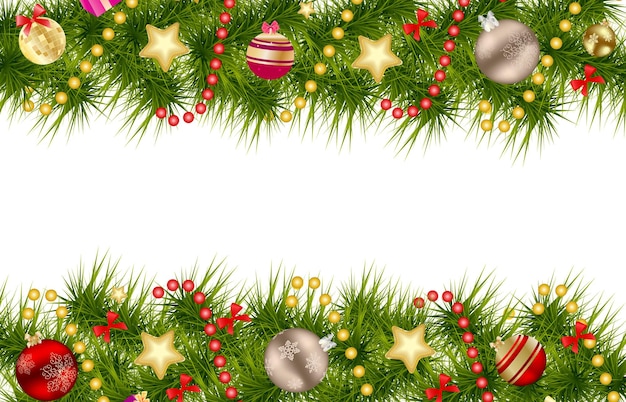 Vector abstract beauty christmas and new year background. vector illustration