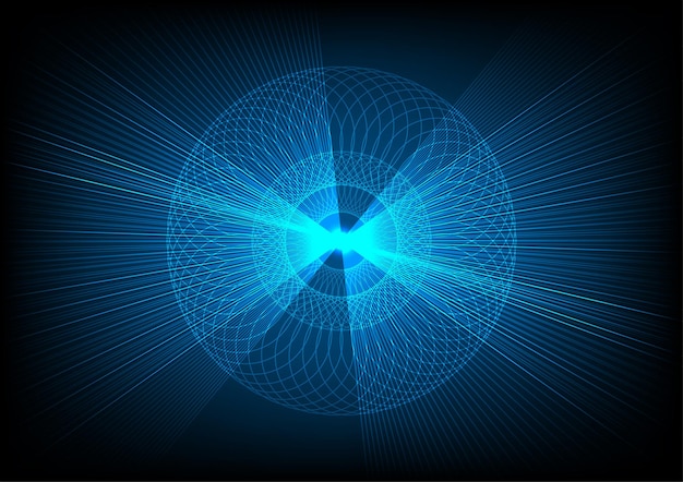 Vector abstract brain simulation algorithm