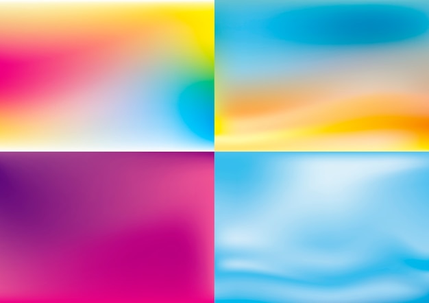 Vector abstract color summer background