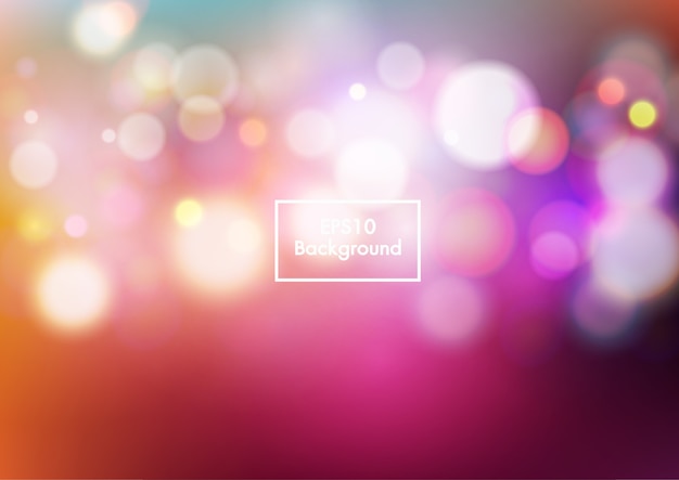Vector abstract colorful blurred background 