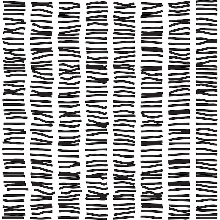 Abstract dashed seamless pattern